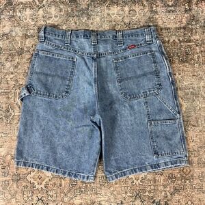 Vintage 2000s Wrangler Carpenter Blue Jorts Size 36